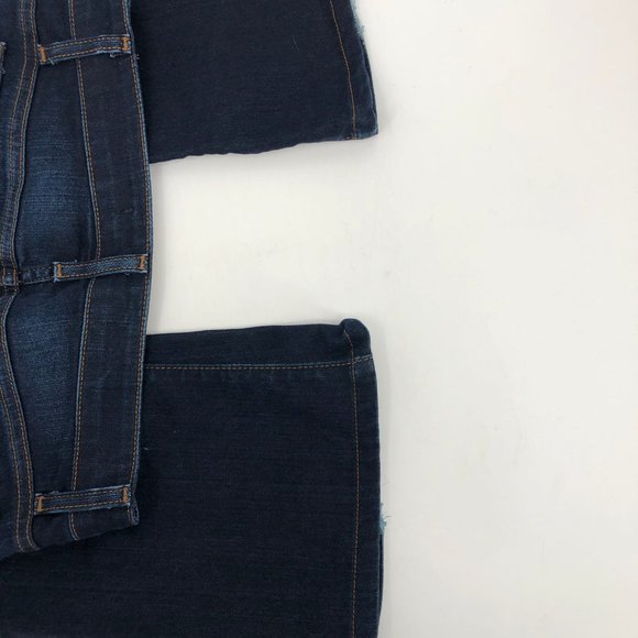 Blue Mid-Rise Flared Women's Jeans | Made in Mexico - Picture 5 of 6